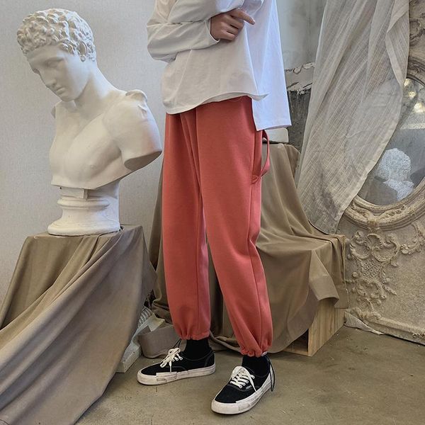 men's pants 2021 spring and autumn youth male nine trousers wind drawstring beam foot sports casual red gray / black
men's pants 2021 spring and autumn youth male nine trousers wind drawstring beam foot sports casual red gray / black