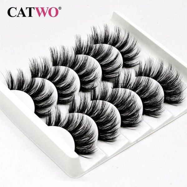 catwo 5pairs 3d mink hair false eyelashes natural/thick long eye lashes wispy makeup beauty extension tools1
catwo 5pairs 3d mink hair false eyelashes natural/thick long eye lashes wispy makeup beauty extension tools1