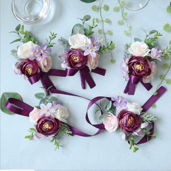 10pcs purple corsage flower bride groom bridesmaids brooch hand wrist wedding pography props decorative flowers & wreaths
10pcs purple corsage flower bride groom bridesmaids brooch hand wrist wedding pography props decorative flowers & wreaths