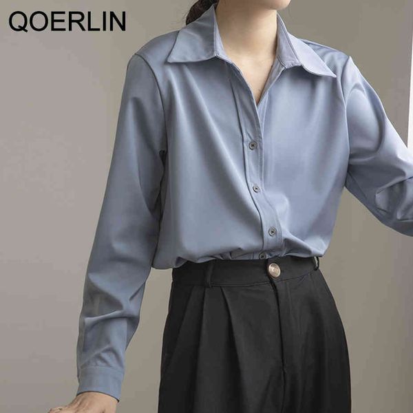 ol style satin womens blouses solid white blouse office shirt blusas mujer de moda long sleeve women shirts clothes xl 210416
ol style satin womens blouses solid white blouse office shirt blusas mujer de moda long sleeve women shirts clothes xl 210416