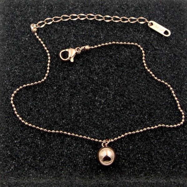 anklets martick selling simple style summer woman rose gold jewelry with round steel boll for 18+5cm ank15, Red;blue
anklets martick selling simple style summer woman rose gold jewelry with round steel boll for 18+5cm ank15, Red;blue