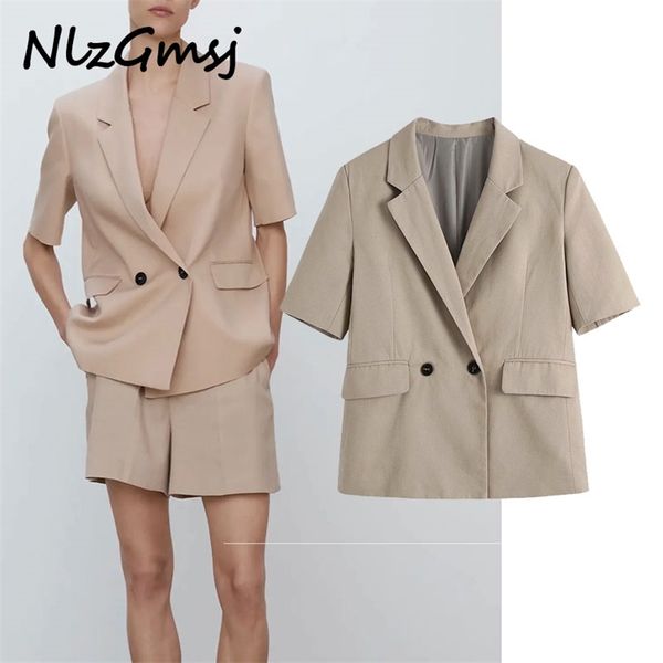 blazer women casual short sleeve coat pocket turn down collar elegant fashion overcoat outwear 03 210628, White;black
blazer women casual short sleeve coat pocket turn down collar elegant fashion overcoat outwear 03 210628, White;black