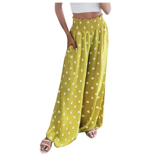 women's pants & capris soft 2021 high-waist casual summer elastic printing wide-leg, Black;white
women's pants & capris soft 2021 high-waist casual summer elastic printing wide-leg, Black;white