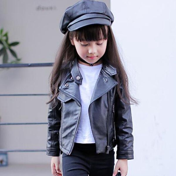 jackets girls jacket pu leather zipper autumn fashion solid coat children clothing outerwear 3-12yrs hpy016, Blue;gray
jackets girls jacket pu leather zipper autumn fashion solid coat children clothing outerwear 3-12yrs hpy016, Blue;gray