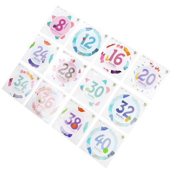 maternity dresses 12pcs pregnancy weekly belly growth stickers pregnant memory po props, White
maternity dresses 12pcs pregnancy weekly belly growth stickers pregnant memory po props, White