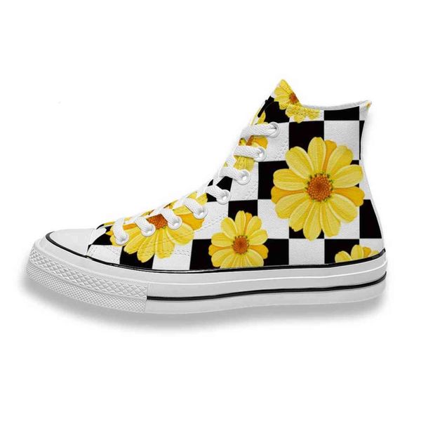 custom printed sunflower yellow daisy black white chessboard sneakers high mens womens running shoes skateboard diy trainers canvas
custom printed sunflower yellow daisy black white chessboard sneakers high mens womens running shoes skateboard diy trainers canvas