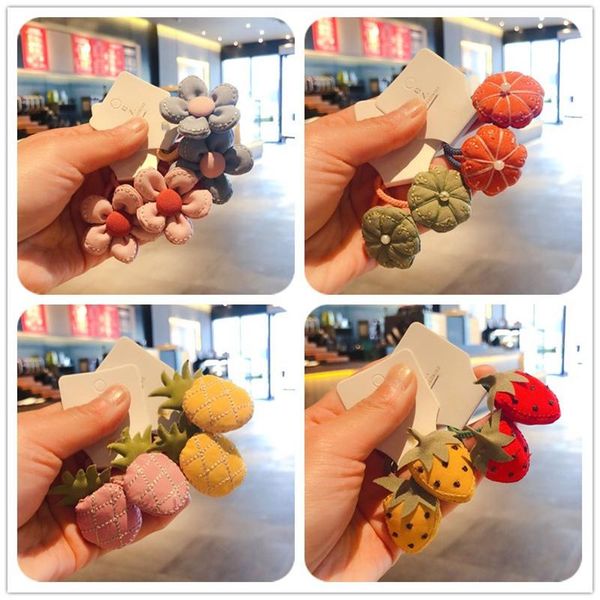 2pcs/lot children cute fruit flower pumpkin ornament hair ring baby girls lovely colorful barrettes kids accessories, Slivery;white
2pcs/lot children cute fruit flower pumpkin ornament hair ring baby girls lovely colorful barrettes kids accessories, Slivery;white