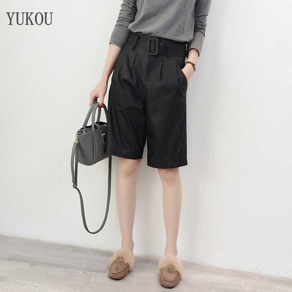 women's pants & capris woman knee length 100% genuine natural fashion sheep leather pants cjac, Black;white
women's pants & capris woman knee length 100% genuine natural fashion sheep leather pants cjac, Black;white