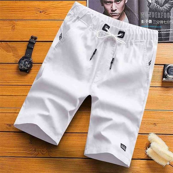 lawrenceblack classic mens fashion shorts cotton men's summer loose casual pants trend beach sports 210712, White;black
lawrenceblack classic mens fashion shorts cotton men's summer loose casual pants trend beach sports 210712, White;black