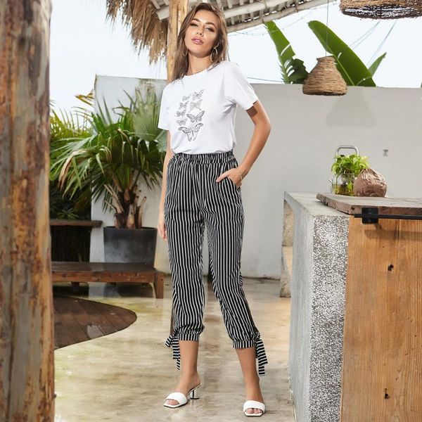 women's pants & capris style all-match loose high-waist casual straight-leg for women nine points, autumn clothing,, Black;white
women's pants & capris style all-match loose high-waist casual straight-leg for women nine points, autumn clothing,, Black;white