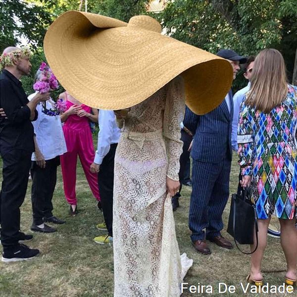 wide brim hats fashion super straw caps sun hat summer beach anti-uv protection foldable large cover cap chapeau femme 2021, Blue;gray
wide brim hats fashion super straw caps sun hat summer beach anti-uv protection foldable large cover cap chapeau femme 2021, Blue;gray