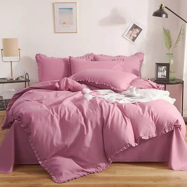 bedding sets set summer simple solid color lace naked sleeping duvet cover sheet pillow case washable twin size
bedding sets set summer simple solid color lace naked sleeping duvet cover sheet pillow case washable twin size