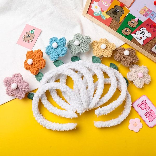 hair accessories cn 7 pcs/lots korean winter soft lambswool plush hairbands for girls solid small flower headband hoops, Slivery;white
hair accessories cn 7 pcs/lots korean winter soft lambswool plush hairbands for girls solid small flower headband hoops, Slivery;white