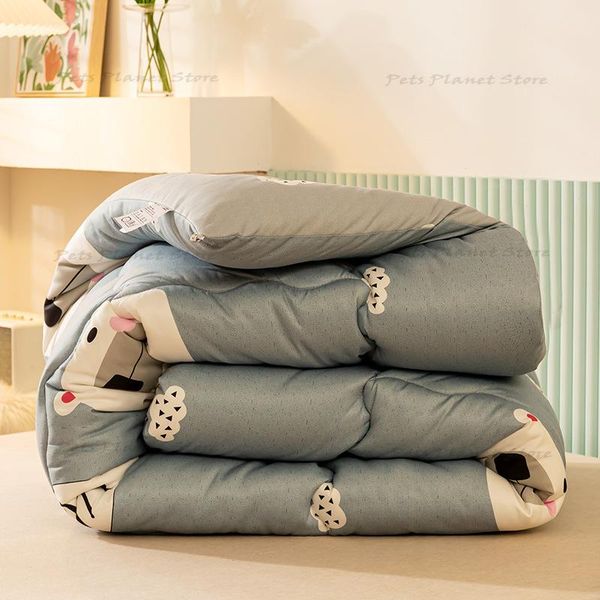 comforters & sets autumn and winter quilt thicker warm spring double dormitory air conditioning
comforters & sets autumn and winter quilt thicker warm spring double dormitory air conditioning