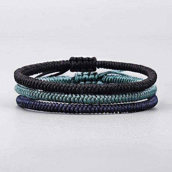 link, chain hand-woven bracelets buddhist love lucky charm ladies men's hand-knotted buddha rope adjustable bracelet, Black
link, chain hand-woven bracelets buddhist love lucky charm ladies men's hand-knotted buddha rope adjustable bracelet, Black