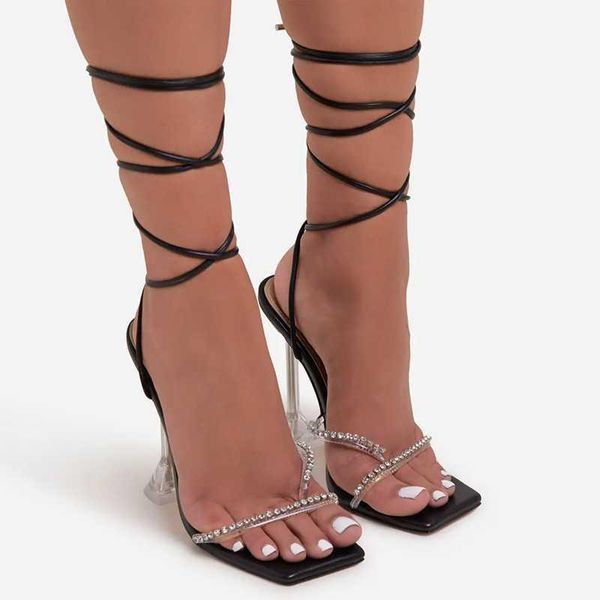 sandals bandage women summer 2021 thin high heels ladies party shoes cross strap crystal gladiator woman 43, Black
sandals bandage women summer 2021 thin high heels ladies party shoes cross strap crystal gladiator woman 43, Black