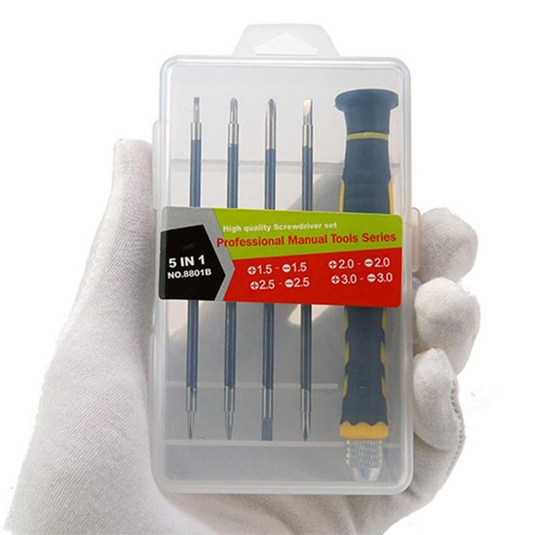hand tools multifunctional hardware 5 in 1 crv screwdriver for dismantling phones, computers and watches
hand tools multifunctional hardware 5 in 1 crv screwdriver for dismantling phones, computers and watches