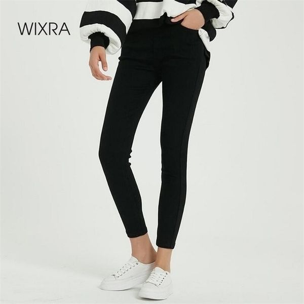 wixra slim pencil jeans pants all base match elastic waist ankle-length basic skinny denim trousers spring autumn 210925, Black;white
wixra slim pencil jeans pants all base match elastic waist ankle-length basic skinny denim trousers spring autumn 210925, Black;white