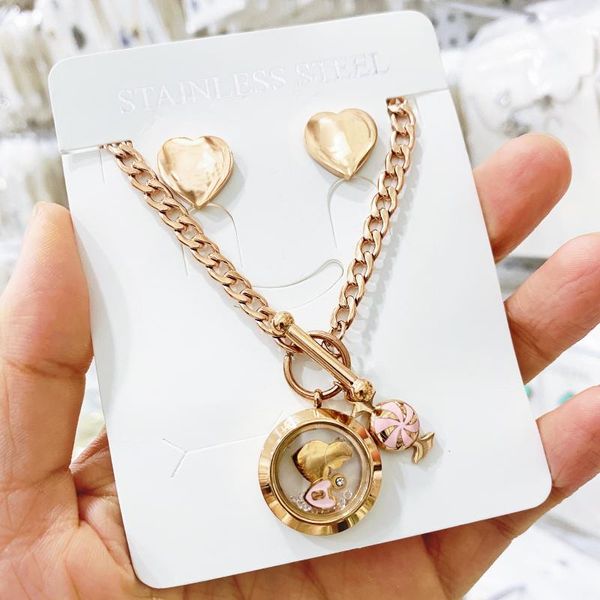 earrings & necklace exquisite forever love heart pendant for women gold silver color wedding jewelry christmas gift
earrings & necklace exquisite forever love heart pendant for women gold silver color wedding jewelry christmas gift