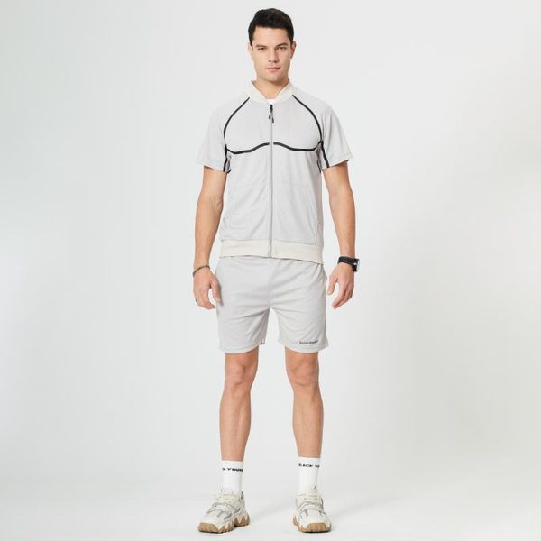 men's tracksuits mens sets 2021 summer zipper solid polyester fibre leisure trend short sleeve suit simple loose sportswear tracksuit g, Gray
men's tracksuits mens sets 2021 summer zipper solid polyester fibre leisure trend short sleeve suit simple loose sportswear tracksuit g, Gray