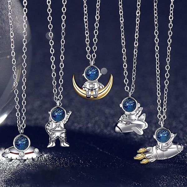 chokers alien rocket space explorer necklace for women universe astronaut pendant collar chain female jewelry, Golden;silver
chokers alien rocket space explorer necklace for women universe astronaut pendant collar chain female jewelry, Golden;silver