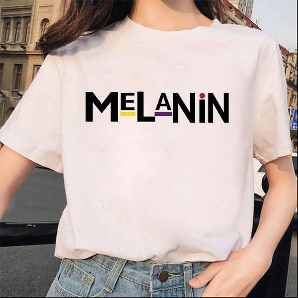 womens fashon women t shirt melanin letters print funny graphic shirts black girl tee 90s friends, White
womens fashon women t shirt melanin letters print funny graphic shirts black girl tee 90s friends, White