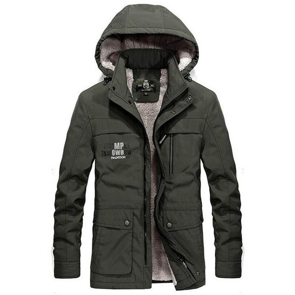 men's jackets fashion winter jacket men casual military hooded collar thick fleece wool liner warm coat male plus asian size m-4xl, Black;brown
men's jackets fashion winter jacket men casual military hooded collar thick fleece wool liner warm coat male plus asian size m-4xl, Black;brown