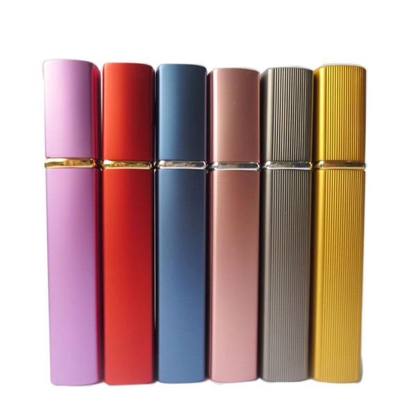 storage bottles & jars 10x12ml mini portable rotary spray bottle anodized aluminum perfume glass makeup bottling tube
storage bottles & jars 10x12ml mini portable rotary spray bottle anodized aluminum perfume glass makeup bottling tube