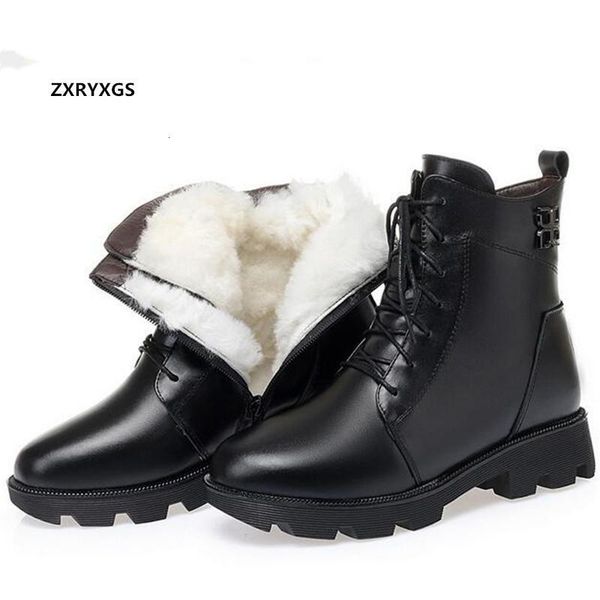 boots 100% natural full cowhide winter leather women black thick heel non-slip warm wool / plush snow u6wc
boots 100% natural full cowhide winter leather women black thick heel non-slip warm wool / plush snow u6wc