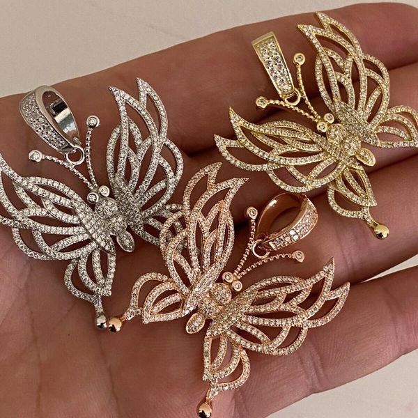 chokers 41+5cm rope chain micro pave 5a cubic zirconia cz beautiful butterfly pendant women girl necklace, Golden;silver
chokers 41+5cm rope chain micro pave 5a cubic zirconia cz beautiful butterfly pendant women girl necklace, Golden;silver