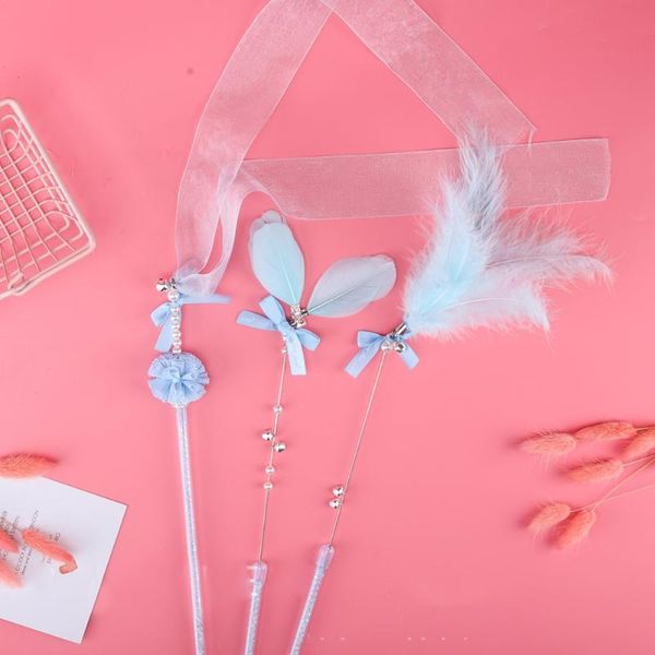 cat toys 3 pcs interactive toy funny training attractive feather catcher playing rod teasing stick with bells pet supplies portable
cat toys 3 pcs interactive toy funny training attractive feather catcher playing rod teasing stick with bells pet supplies portable