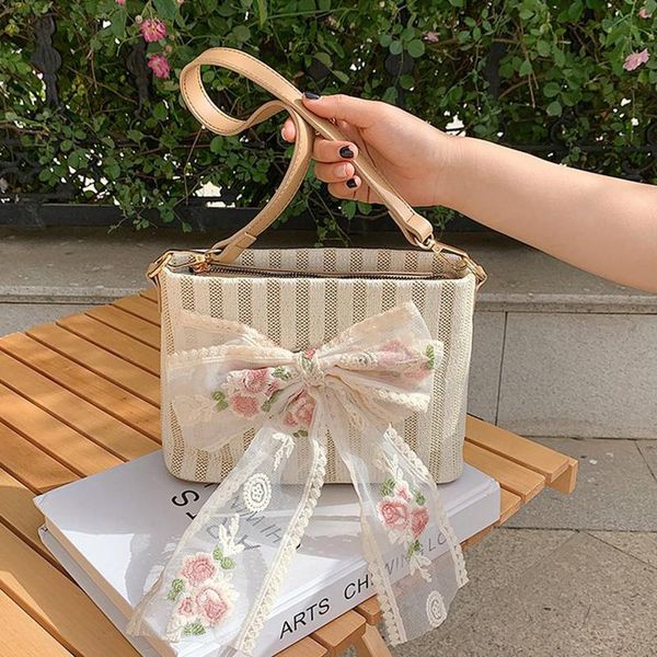 evening bags fashion lace bow shoulder bag women's summer beach straw woven woman handbag designer zippered underarm women
evening bags fashion lace bow shoulder bag women's summer beach straw woven woman handbag designer zippered underarm women
