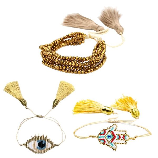 charm bracelets gold pulseras bracelet jewelry evil eye women turkish crystal tassel, Golden;silver
charm bracelets gold pulseras bracelet jewelry evil eye women turkish crystal tassel, Golden;silver