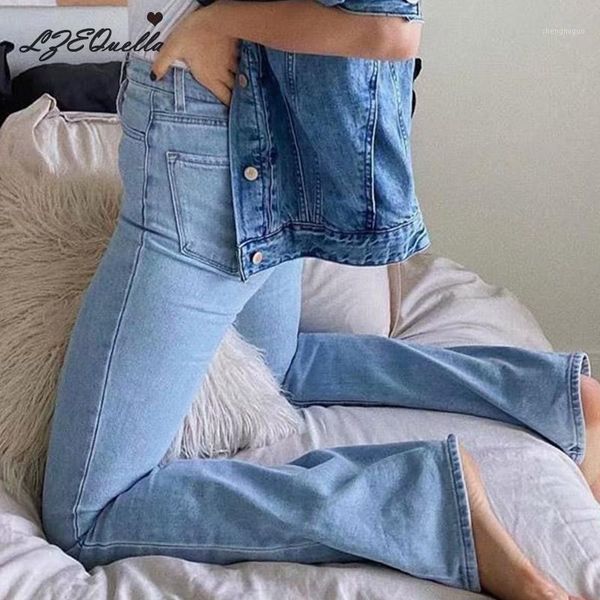 lzequella vintage high waist flare jeans pant for women streetwear loose female denim buttons zipper ladies 2021, Blue
lzequella vintage high waist flare jeans pant for women streetwear loose female denim buttons zipper ladies 2021, Blue