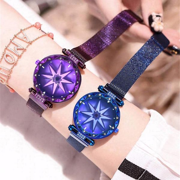 wristwatches 2021 luxury women rotating flower watches fashion ladies magnet wrist waterproof gift clock relogio feminino, Slivery;brown
wristwatches 2021 luxury women rotating flower watches fashion ladies magnet wrist waterproof gift clock relogio feminino, Slivery;brown