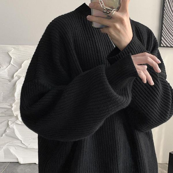 men's sweaters korean fashion men pure color faux woolen o-neck cashmere sweater 2021, White;black
men's sweaters korean fashion men pure color faux woolen o-neck cashmere sweater 2021, White;black