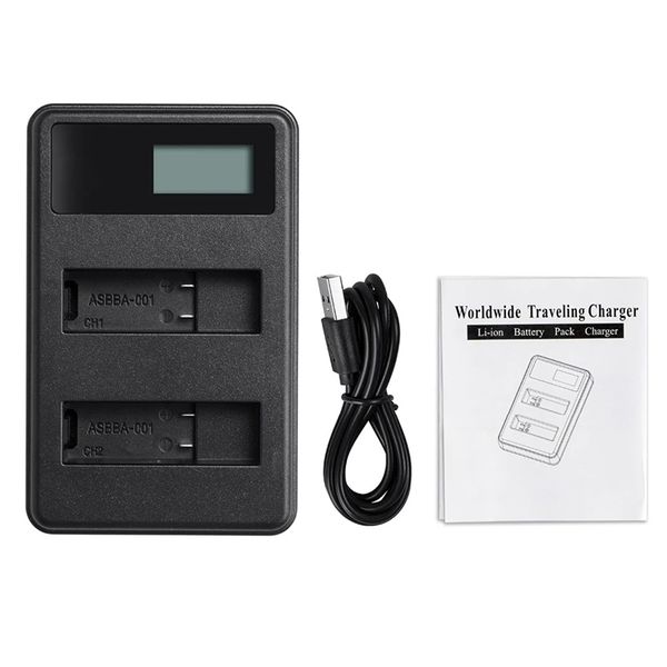 asbba-001 usb camera battery charger lcd screen display with android cable for gopro fusion
asbba-001 usb camera battery charger lcd screen display with android cable for gopro fusion