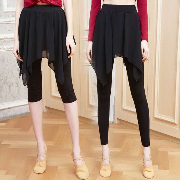 Art school students' basic training female teacher's skirt square dance yoga practice pants, Gray
Art school students' basic training female teacher's skirt square dance yoga practice pants, Gray