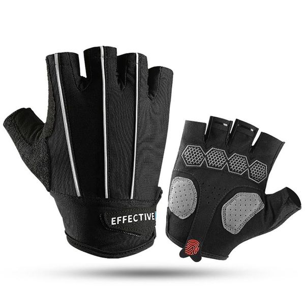 cycling gloves men women -absorbent bike half finger breathable sports with reflective strips, Black
cycling gloves men women -absorbent bike half finger breathable sports with reflective strips, Black