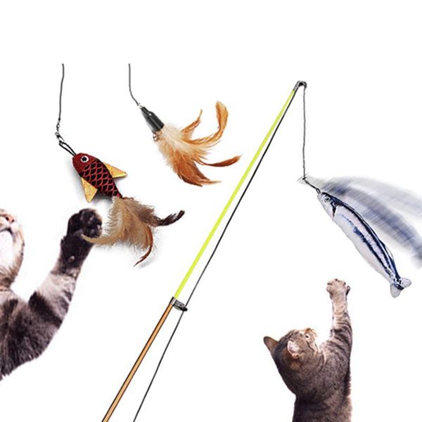 cat toys teaser toy creative scalable fishing rod training pet playing
cat toys teaser toy creative scalable fishing rod training pet playing