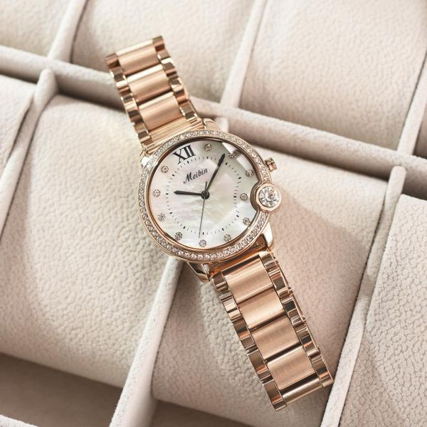 wristwatches meibin women diamond wrist watches for luxury watch fashion 2021 roman numerals 18k rose gold ladies wristwatch, Slivery;brown
wristwatches meibin women diamond wrist watches for luxury watch fashion 2021 roman numerals 18k rose gold ladies wristwatch, Slivery;brown