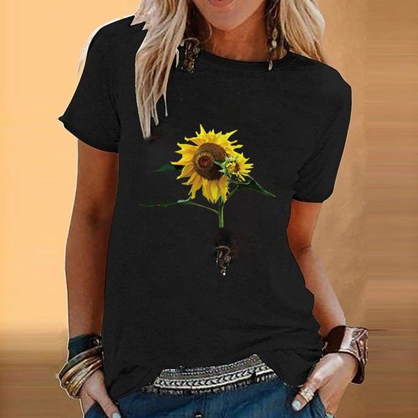 women's t-shirt sunflower grophic women t-shirts short sleeve loose anime oversized floral printed colorful crew neck tee y2king, White
women's t-shirt sunflower grophic women t-shirts short sleeve loose anime oversized floral printed colorful crew neck tee y2king, White