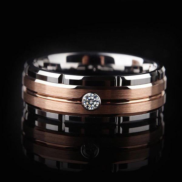 wedding rings fashion 316l stainless steel men and women rose gold brushed inlaid cz diamond ring party jewelry valentine day gift, Slivery;golden
wedding rings fashion 316l stainless steel men and women rose gold brushed inlaid cz diamond ring party jewelry valentine day gift, Slivery;golden