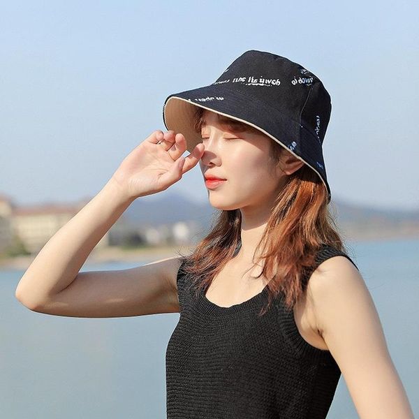cloches ins hat female 2021 letter printing japanese fisherman fashion wild tide brand sun outdoor windproof bucket, Blue;gray
cloches ins hat female 2021 letter printing japanese fisherman fashion wild tide brand sun outdoor windproof bucket, Blue;gray