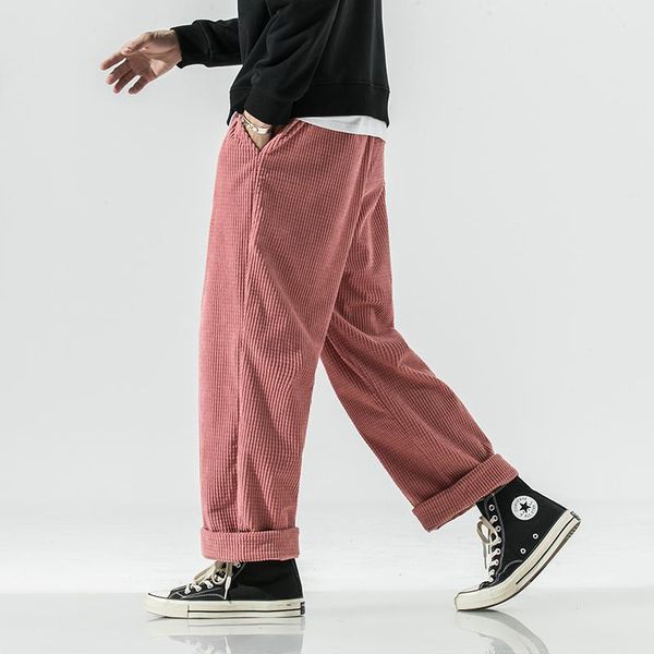 men's pants 2021 autumn chinese style casual men corduroy loose harem male hip hop vintage trousers jogger sweatpants, Black
men's pants 2021 autumn chinese style casual men corduroy loose harem male hip hop vintage trousers jogger sweatpants, Black