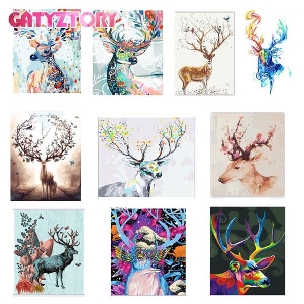 paintings gatyztory frame diy painting by numbers kits deer animal picture for adults modern wall art decors handpainted gift
paintings gatyztory frame diy painting by numbers kits deer animal picture for adults modern wall art decors handpainted gift