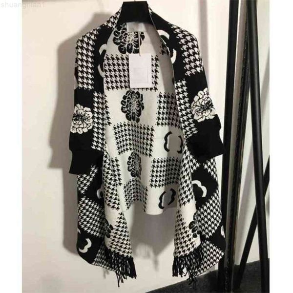 2021ss fashion women designer wool knit cape shawl plaid jacquard tassel midi coat cchen brand letter logo girls clothes winter loose windbr, Tan;black
2021ss fashion women designer wool knit cape shawl plaid jacquard tassel midi coat cchen brand letter logo girls clothes winter loose windbr, Tan;black