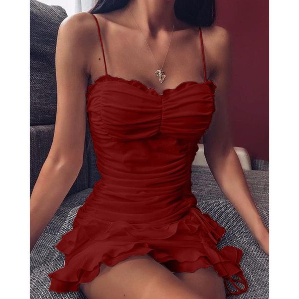 spaghetti strap dresses women summer backless casual beach dress ladies sleeveless ruffle drawstring slim party vestidos, Black;gray
spaghetti strap dresses women summer backless casual beach dress ladies sleeveless ruffle drawstring slim party vestidos, Black;gray