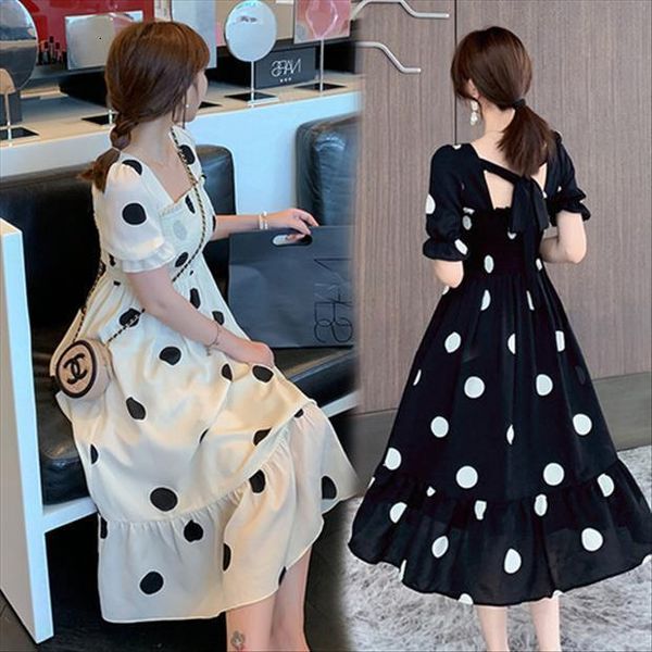 discount summer square collar short women dresses butter sleeve cute sweet college wind korean style dot printed female, Black;gray
discount summer square collar short women dresses butter sleeve cute sweet college wind korean style dot printed female, Black;gray