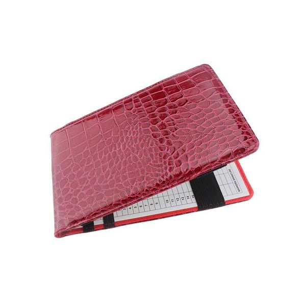 golf training aids 2 score pocketbook cards & 1 pencil gift pu scorecard holder keeper wallet yard book cover
golf training aids 2 score pocketbook cards & 1 pencil gift pu scorecard holder keeper wallet yard book cover